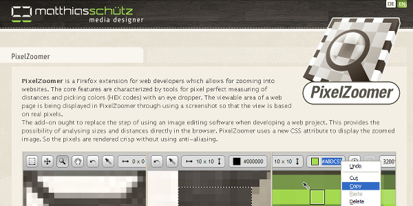 PixelZoomer screenshot