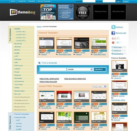 Search Engine Templates